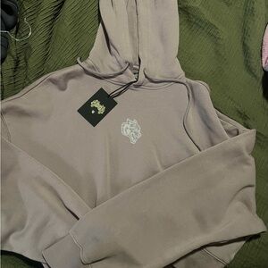 Darc Sport Women’s Taupe Cropped Hoodie